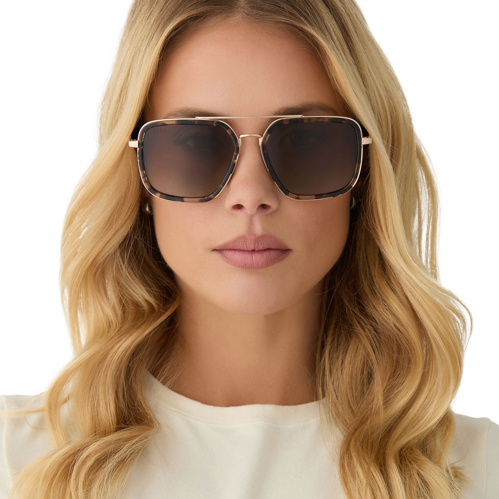 Jordan Polarized Aviator Sunglasses – Espresso Tortoise