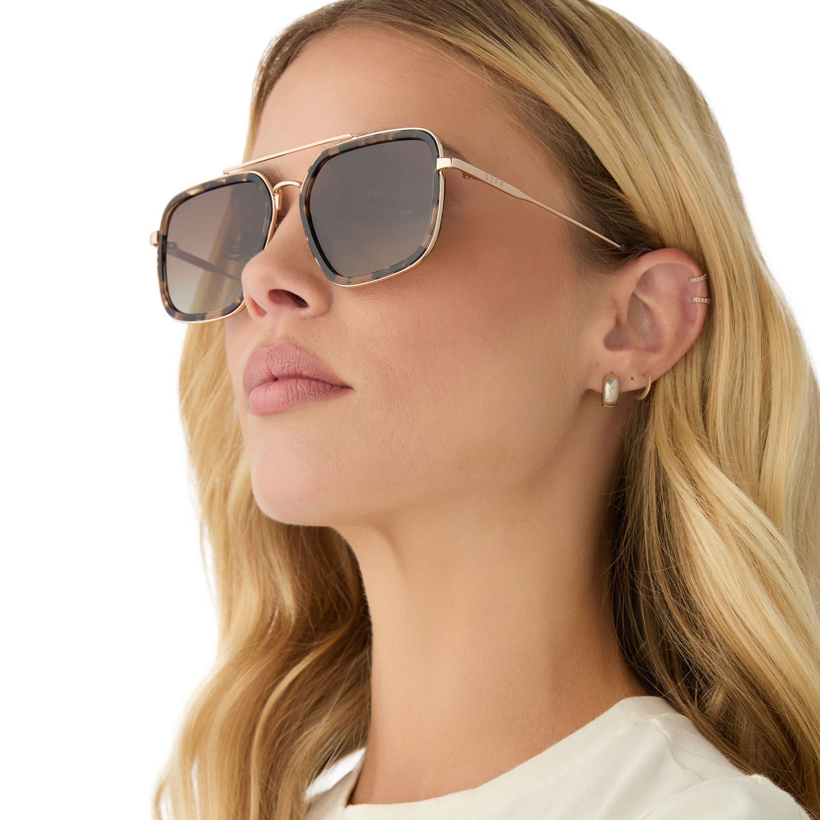 Jordan Polarized Aviator Sunglasses – Espresso Tortoise