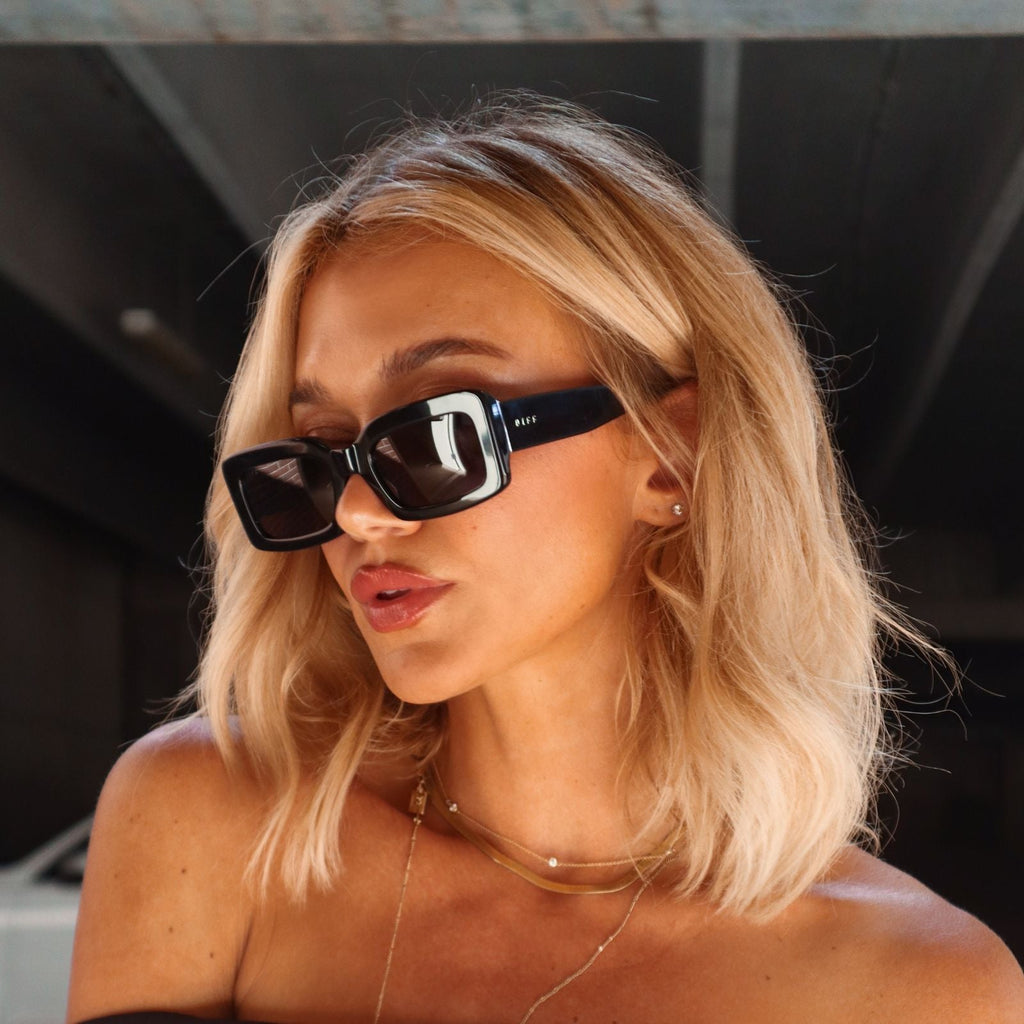 Indy Premium Polarized Sunglasses – Black/Grey
