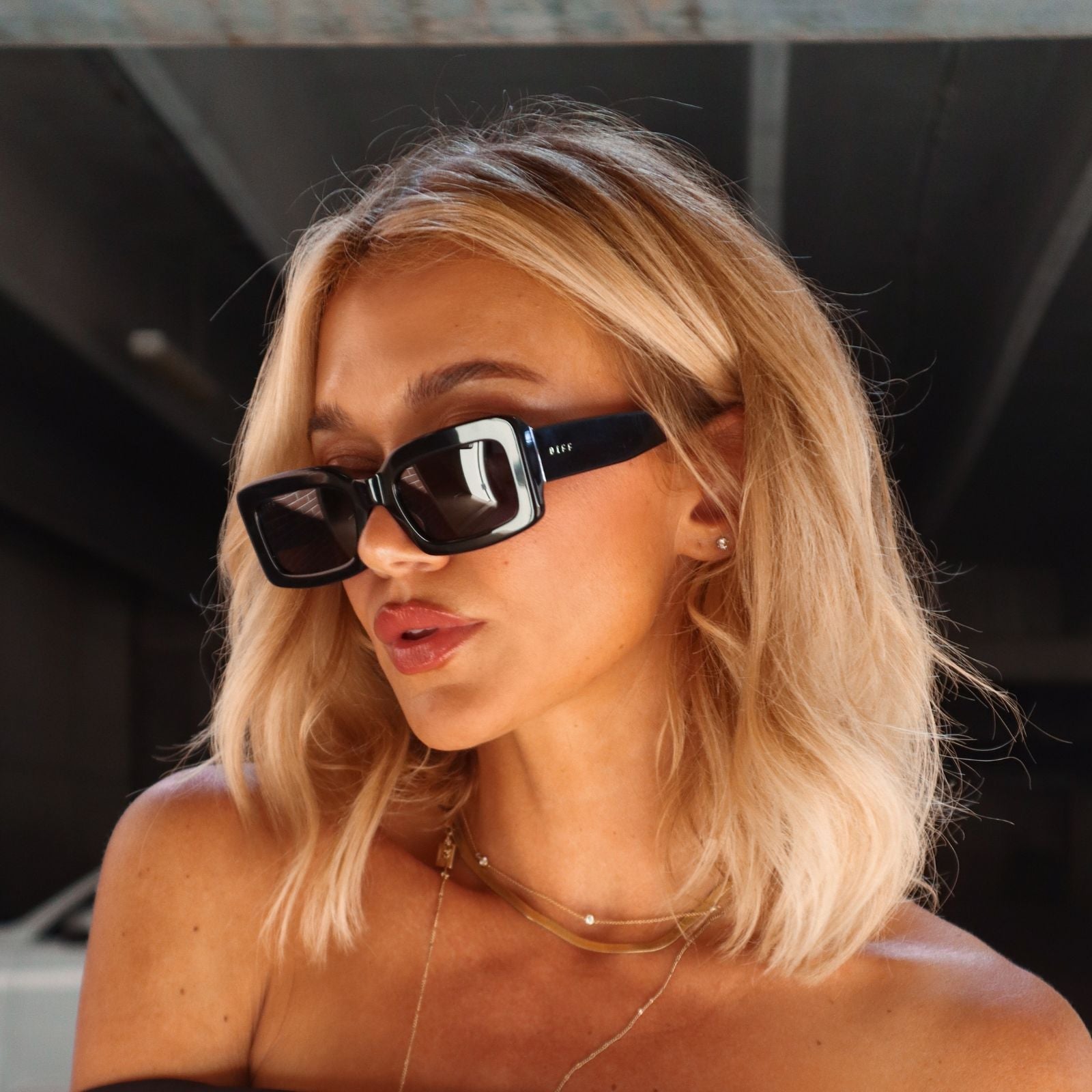 Indy Premium Polarized Sunglasses – Black/Grey