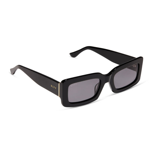 Indy Premium Polarized Sunglasses – Black/Grey