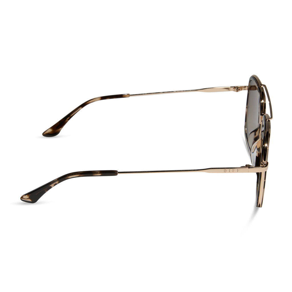 Jordan Polarized Aviator Sunglasses – Espresso Tortoise